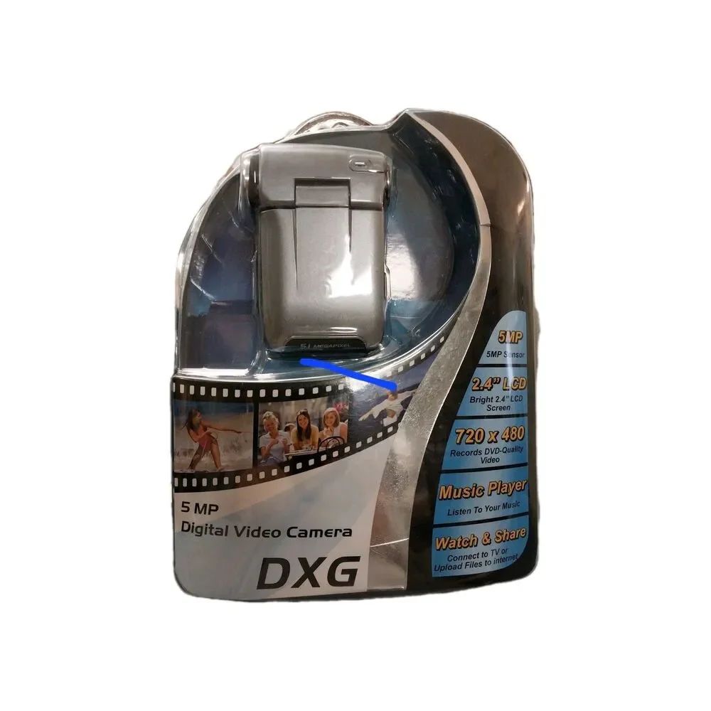 DXG Digital Camera DGX-565V Silver5 Megapixel Res: 720x480 / 2.4